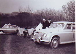 Dave Boot, Ian Smart, Barry Smith, & Jack Smith headed to Cornwall, looking for relief milking work